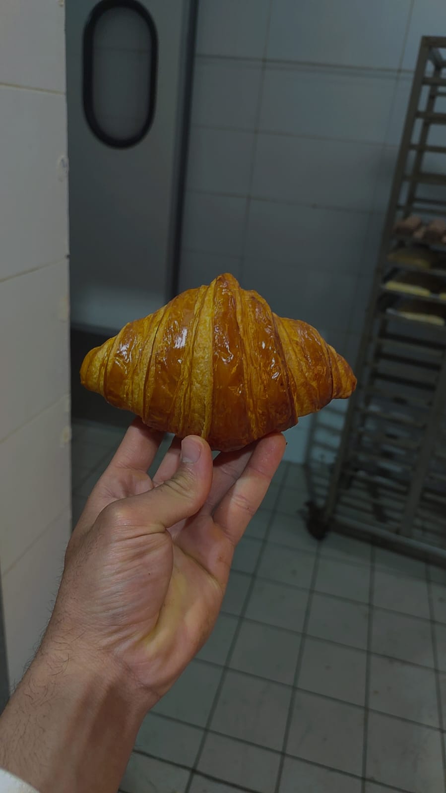 Croissant frisch aus dem Ofen